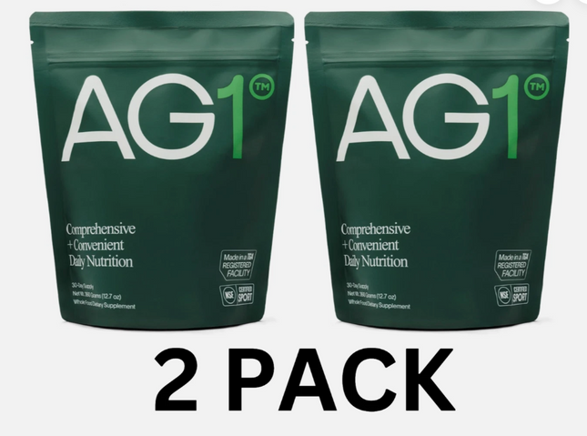 Athletic Greens AG 1 (13.8oz) Powder Supplement 30 Days Supply -Express Delivery