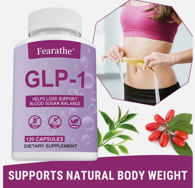 GLP-1 Weight Loss Fat Burner Diet Supplement Slimming Capsules Free Shipping