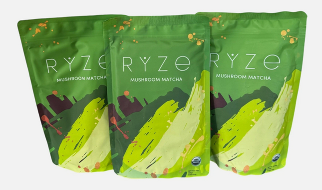 New RYZE Organic Mushroom Matcha 100% Authentic