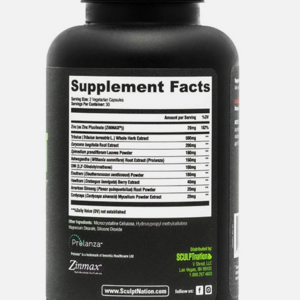 Testosterone Supplement for Men-Tribulus Terrestris -Stamina,Strength Booster