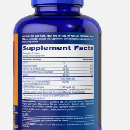 Osteo Bi-Flex Joint Health Triple Strength + Vitamin C, 200 Tablets,