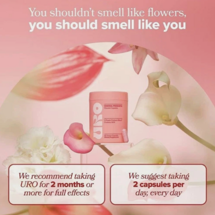 URO O Positiv Vaginal Probiotics for Women pH Balance/Prebiotics -Vaginal Health