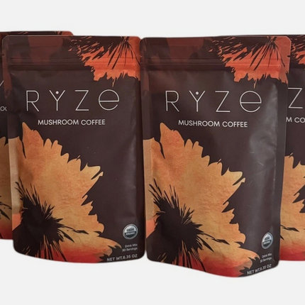 Ryze Mushroom Coffee W/ Spoon Organic 30 SERVINGS 100% Authentic FREE SHIPPING