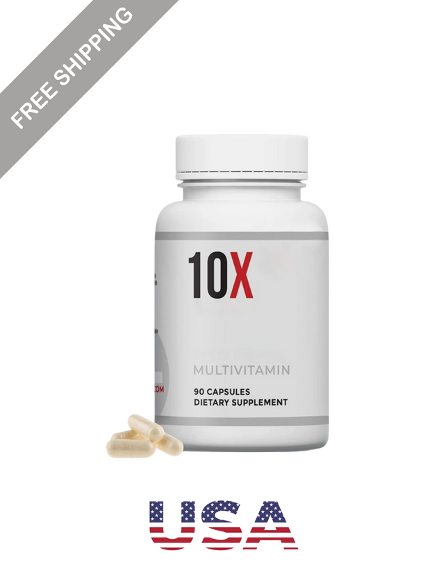 10X Health Optimize Methylated Multivitamin 90 Capsules