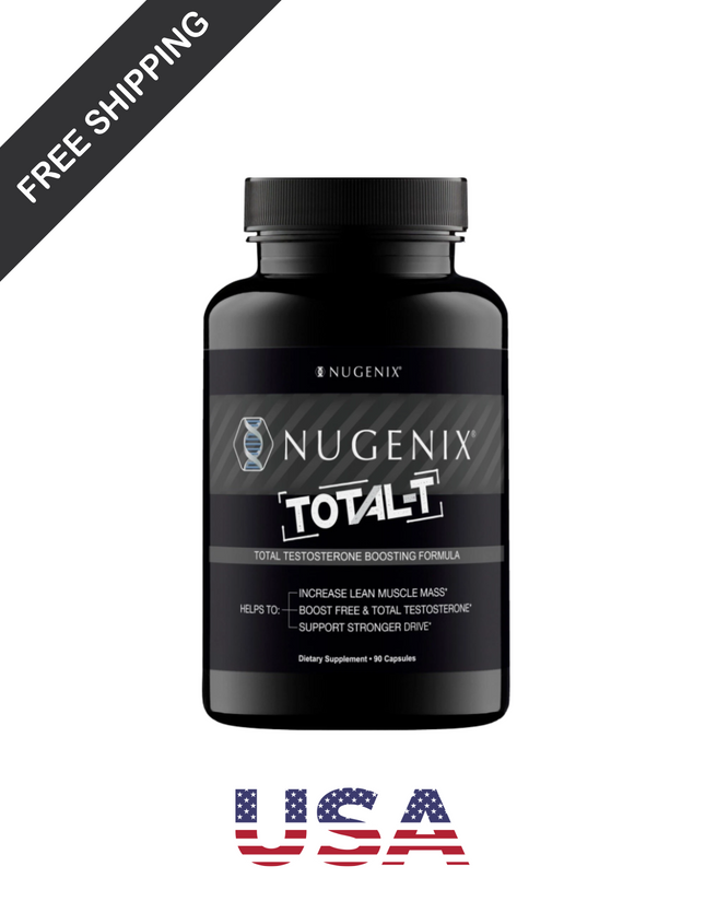 Nugenix Total-T Free And Total Testosterone Booster Supplement 90 Capsules