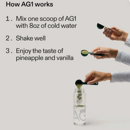 Athletic Greens AG 1 (13.8oz) Powder Supplement 30 Days Supply -Express Delivery