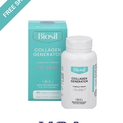 Biosil Advanced Collagen Generator (120 Vegetarian Capsules)