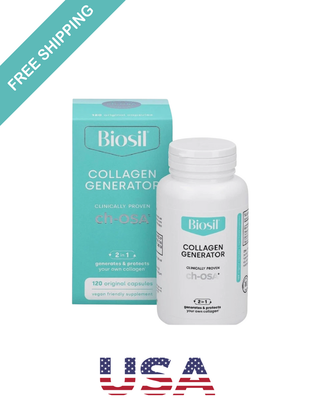 Biosil Advanced Collagen Generator (120 Vegetarian Capsules)