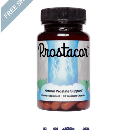 Nutreance Prostacor - Natural Prostate Support Supplement - Vegan - GMO Free