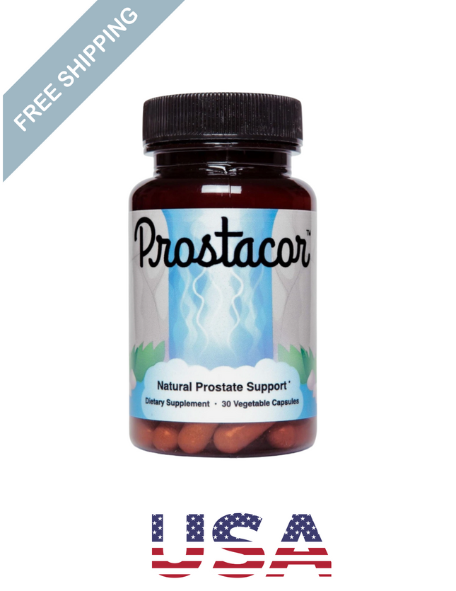 Nutreance Prostacor - Natural Prostate Support Supplement - Vegan - GMO Free
