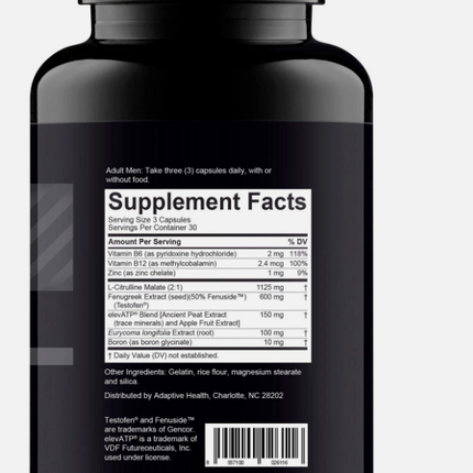 Nugenix Total-T Free And Total Testosterone Booster Supplement 90 Capsules