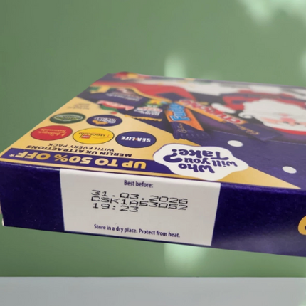 Cadbury Selection Box Bulk Christmas Gift | Santa Crunchie Wispa Treats