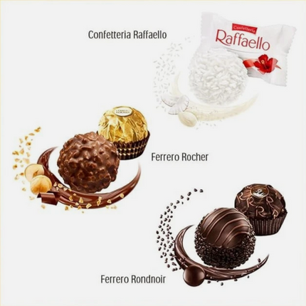 Ferrero Collection Premium Chocolate Gift Box 48 Assorted Pralines – Christmas Delight Basket, 518g