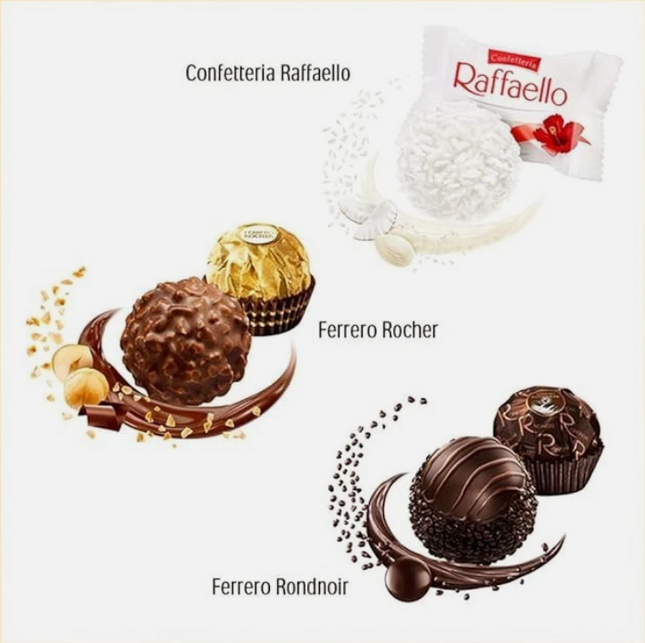 Ferrero Collection Premium Chocolate Gift Box 48 Assorted Pralines – Christmas Delight Basket, 518g