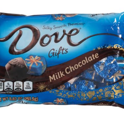 DOVE PROMISES Milk Chocolate Christmas Candy Gifts, 8.87 oz Bag (Pack of 3)