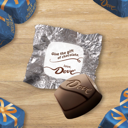 DOVE PROMISES Milk Chocolate Christmas Candy Gifts, 8.87 oz Bag (Pack of 3)