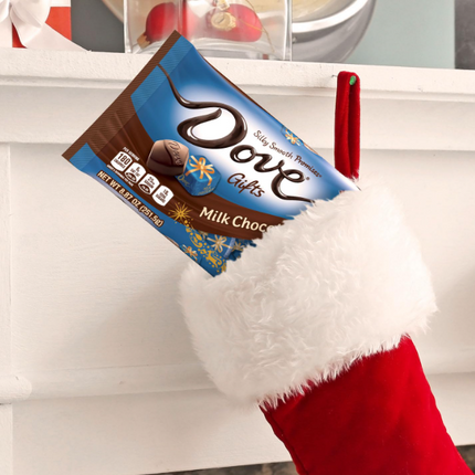 DOVE PROMISES Milk Chocolate Christmas Candy Gifts, 8.87 oz Bag (Pack of 3)