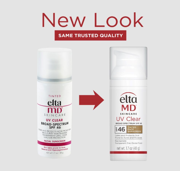 EltaMD UV Clear Tinted Sunscreen SPF 46 | Oil-Free Zinc Oxide Formula | Dermatologist-Approved Daily Protection