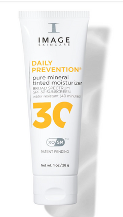 IMAGE Skincare DAILY PREVENTION Pure Mineral Tinted Moisturizer, SPF 30 Broad Spectrum Sunscreen