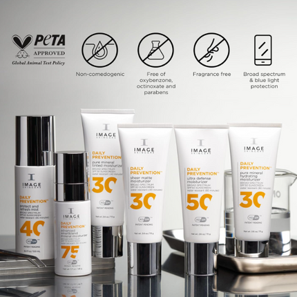 IMAGE Skincare DAILY PREVENTION Pure Mineral Tinted Moisturizer, SPF 30 Broad Spectrum Sunscreen