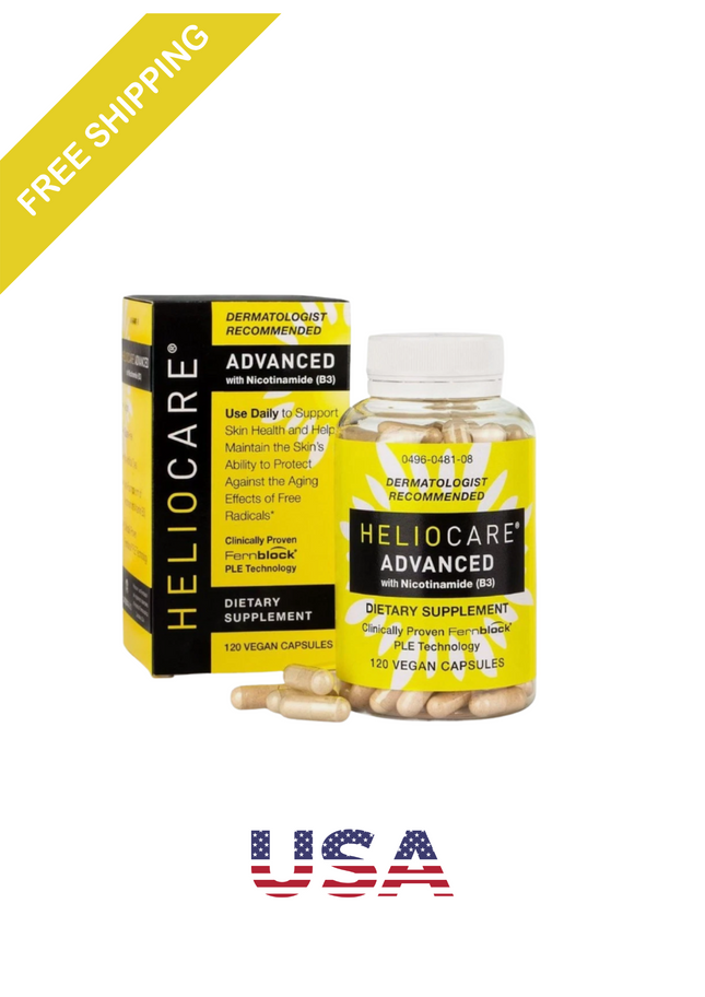 Heliocare Advanced with Nicotinamide B3 Skin Health 120 Capsules