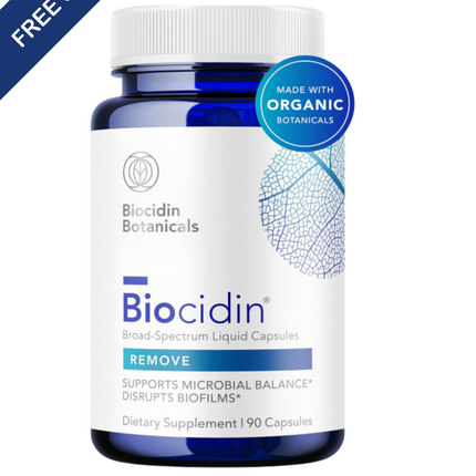 Biocidin Capsules - Biofilm Disruptor - Supports Gut Detox Cleanse, Healthy Microbial Balance, Immune Function & Gut Health - Professional-Grade Herbal Supplement with 18 Botanicals (90 Capsules)