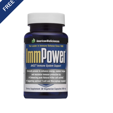 American BioSciences ImmPower, AHCC Mushroom Extract Immune System Support - Imm