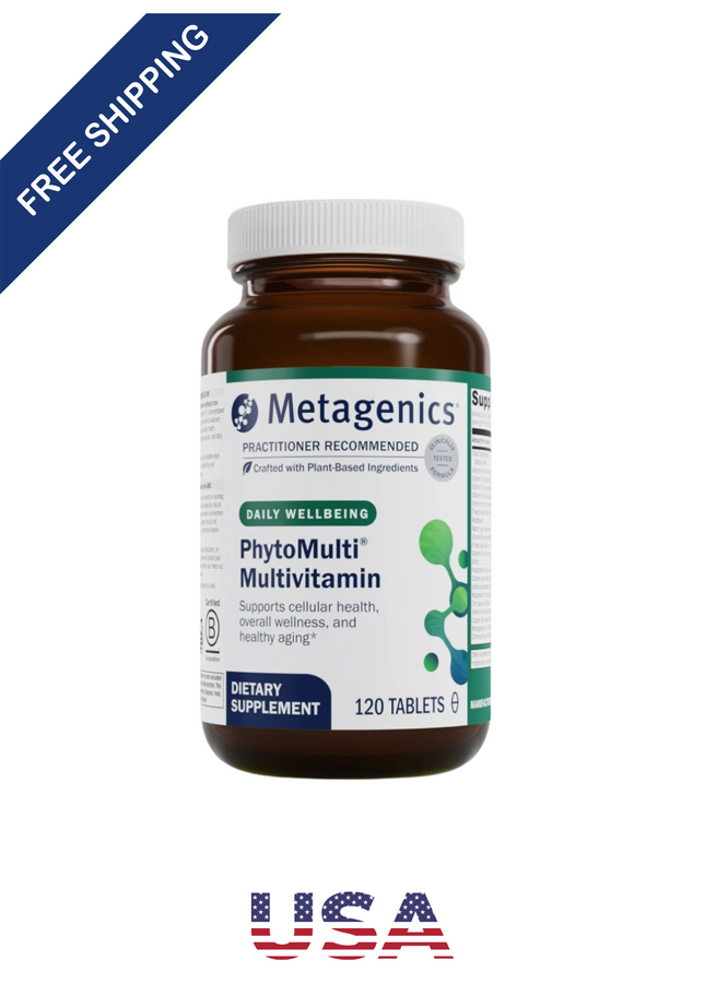 AUTHENTIC Metagenics PhytoMulti without Iron 120 Tablets Expiration 04/2027