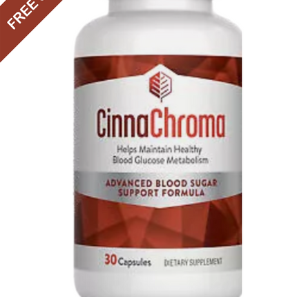 CinnaChroma Cinnamon Blood Sugar Supplement, Anti-Inflammatory, 30 Capsules new