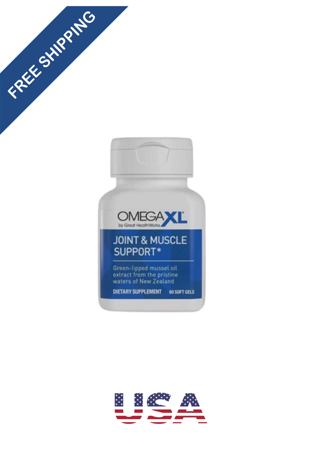 1 Pack Omega XL by Great HealthWorks - Potent, Joint Support Supplement, Omega-3