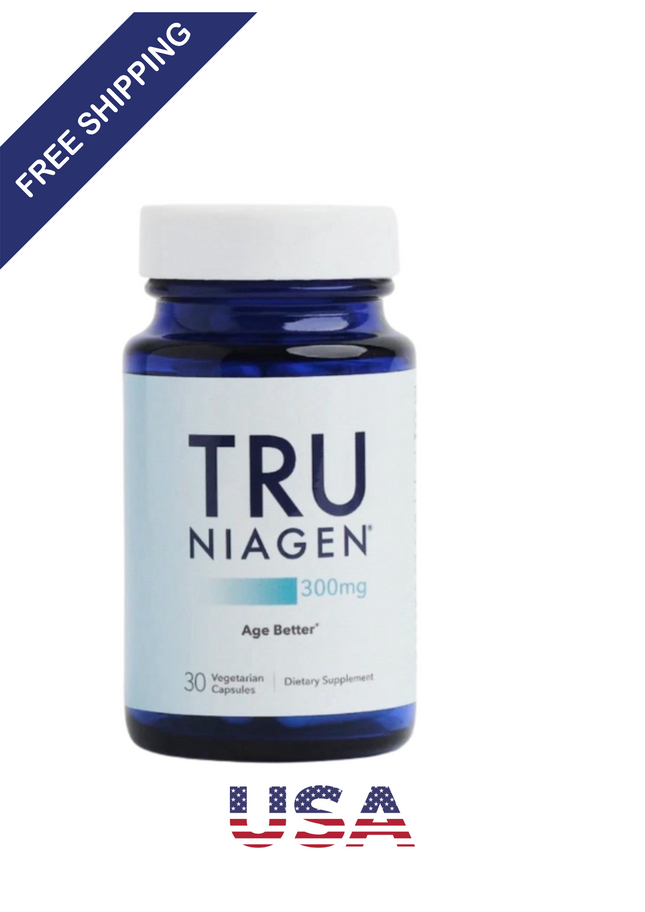 Tru Niagen Age Better Dietary Supplement 300mg, 30 Vegetarian Capsules Exp 09/27