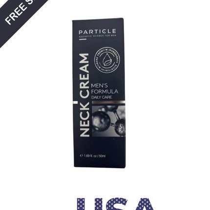 Particle For Men Neck Cream Firms, Lifts and Moisturizes the Neck 50ml Brand New