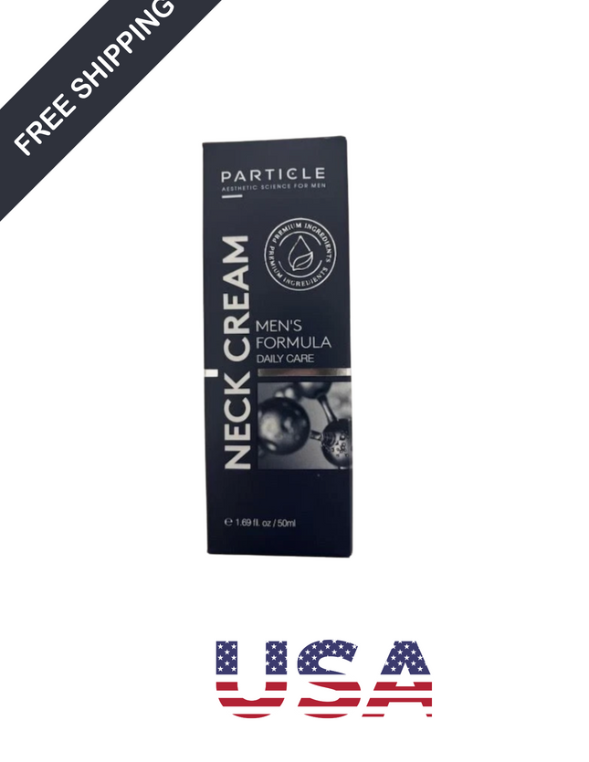 Particle For Men Neck Cream Firms, Lifts and Moisturizes the Neck 50ml Brand New