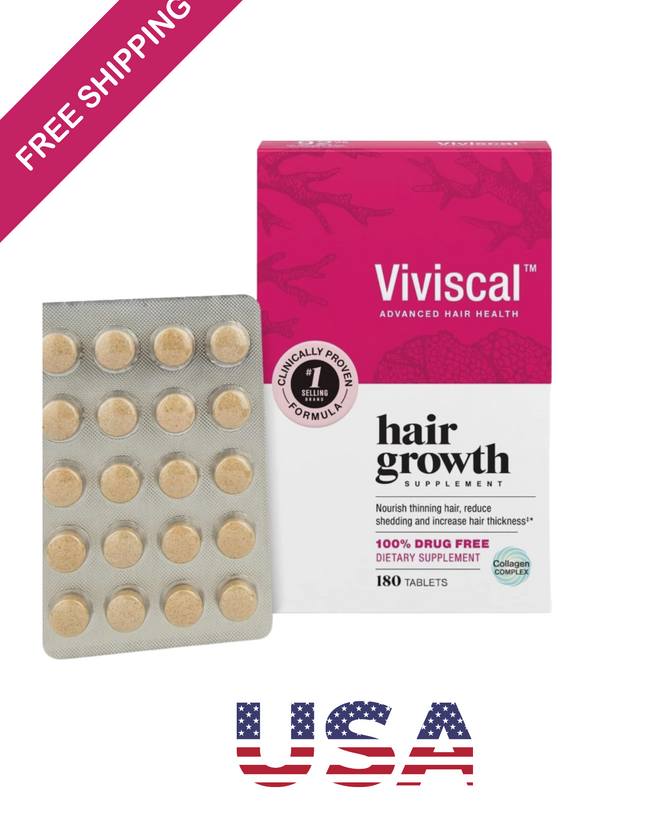 Viviscal Maximum Strength Womne's Hair Supplements -180 Tablets