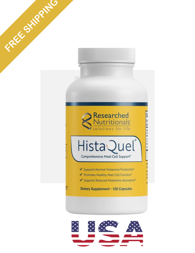 Researched Nutritionals HistaQuel 120 Capsules Exp. 12/26