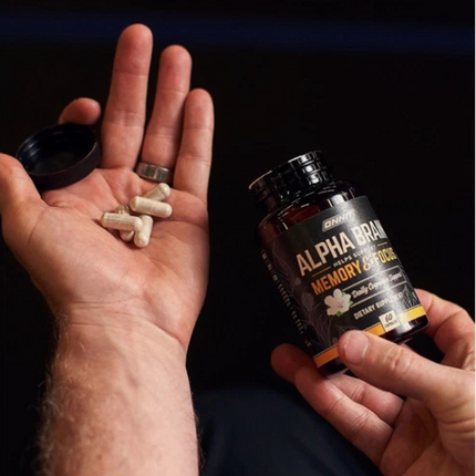 ONNIT Alpha BRAIN Nootropic Brain Health, Memory and Focus Support, 60 Capsules Free Shipping