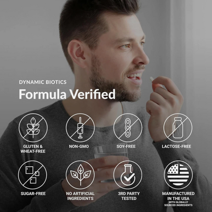 Stonehenge Health Probiotics 55 Billion CFU - 16 Strains, Prebiotic, Synbiotics