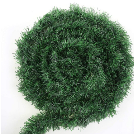 DERAYEE 15.5m Artificial Christmas Garland – Fir Wreath Garland for Home, Porch & Party Decor
