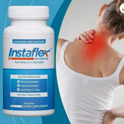 Instaflex Advanced Joint Relief Supplement 30 Count with Free Shipping and New