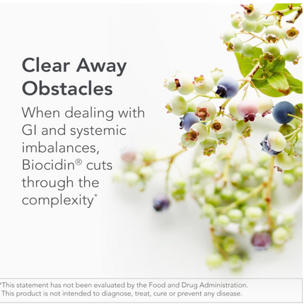 Biocidin Capsules - Biofilm Disruptor - Supports Gut Detox Cleanse, Healthy Microbial Balance, Immune Function & Gut Health - Professional-Grade Herbal Supplement with 18 Botanicals (90 Capsules)