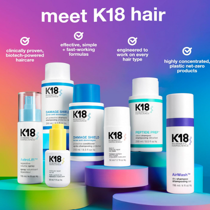 K18 Leave-In Molecular Hair Mask – Repairs & Strengthens Damaged Hair