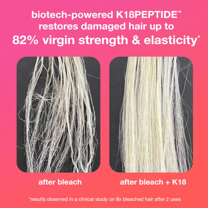 K18 Leave-In Molecular Hair Mask – Repairs & Strengthens Damaged Hair