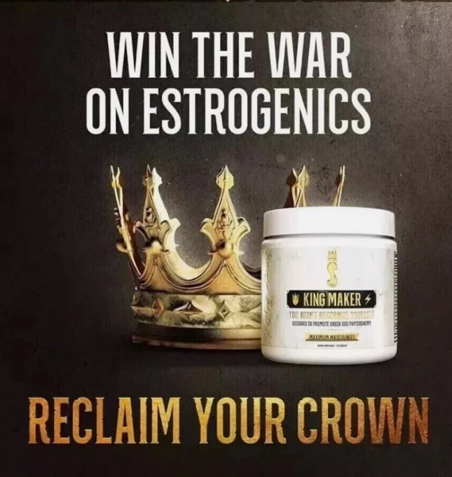 Top Shelf Grind King Maker, 13-in-1 Anabolic Supplement for Men Free Shipping