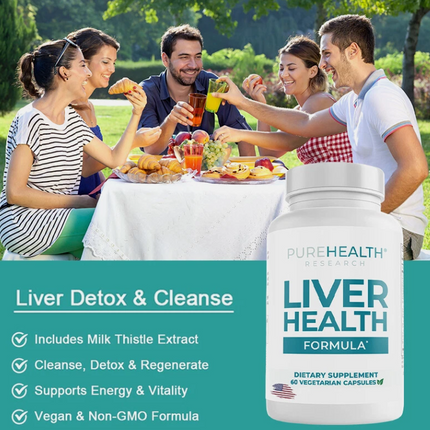 Liver Health Support Liver Cleansing Detoxification Whole Body Detoxification Free Shipping