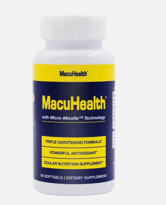 MacuHealth Triple Carotenoid Formula for Eye Vitamins 90 Softgels free shipping