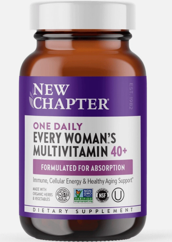 New Chapter Every Woman’s One Daily 40+ Multivitamin Tablets-72 Count Free Shipping