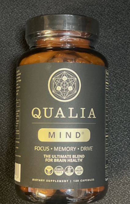 Qualia Mind Focus Memory Drive Supplement Sealed Unopened 120 Capsules Free Shipping