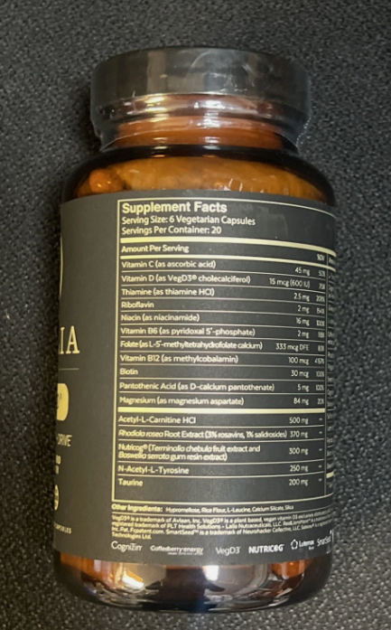 Qualia Mind Focus Memory Drive Supplement Sealed Unopened 120 Capsules Free Shipping