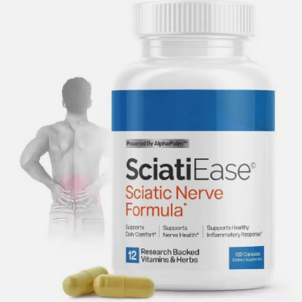 Sciatica Ease Capsules - Nervous System Health, Antioxidant·