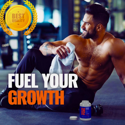 Testo Fuel - #1 Best Testosterone Test Booster for Men 120 Capsules Free Shipping